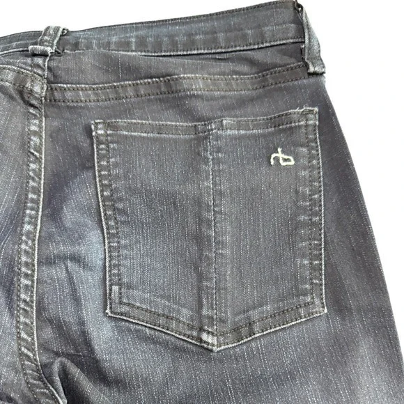 rag & bone Dark Blue Flare Jeans - Picture 9 of 15
